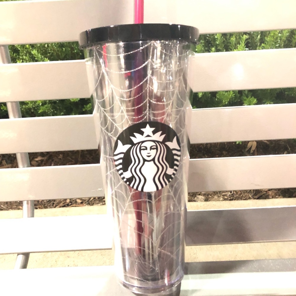 Starbucks 2019 spiderweb Halloween tumbler cup